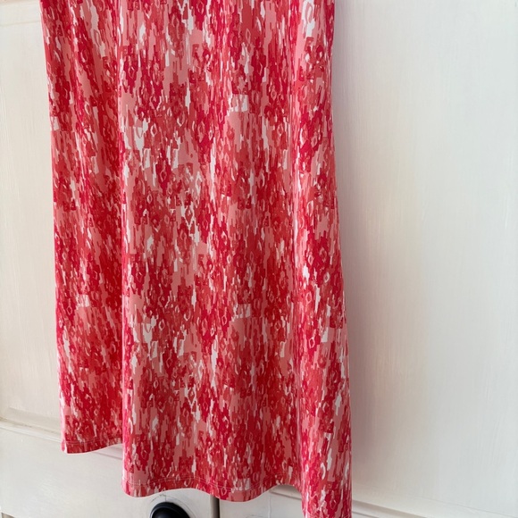 Columbia Pink Orange Athletic Mini Dress Built in Bra Size Medium Pickleball - Picture 3 of 10